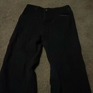 black baggy jeans